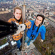 Image for article titled The craziest of the Russian city climbers is beyond insane